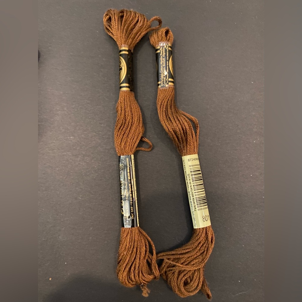 Brown Embroidery Floss Thread Skein - Multipurpose Crafting New - Picture 4 of 7